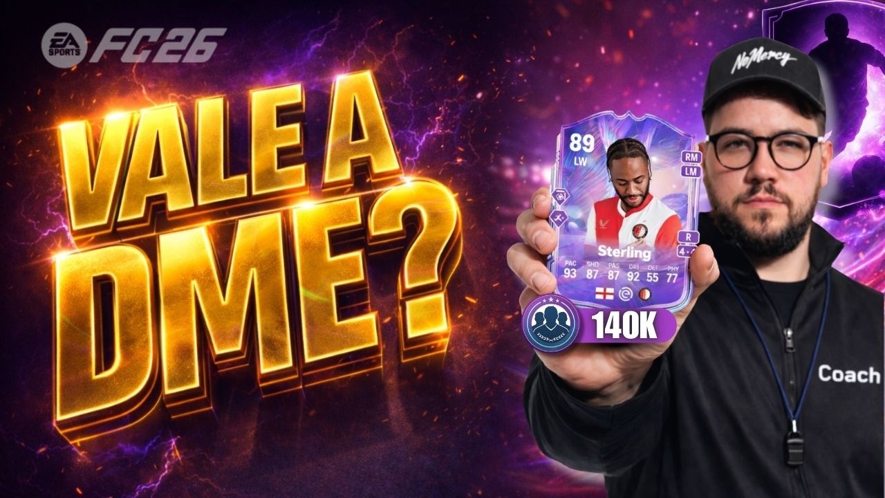 STERLING 89 FANTASY UT DME VALE A PENA? 🔥 REVIEW COMPLETA EA FC 26