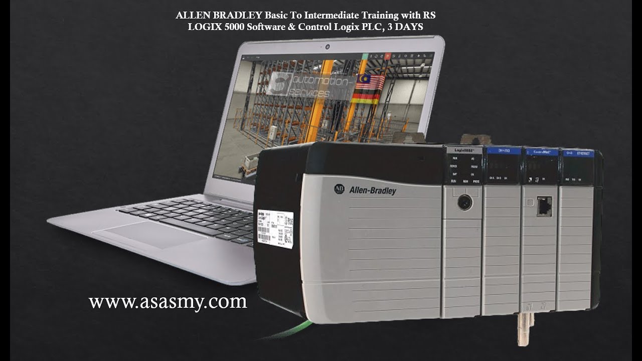 Allen Bradley PLC Training , Control/Compact Logix with RSLogix 5000 ,Day 1. (Live Demo)