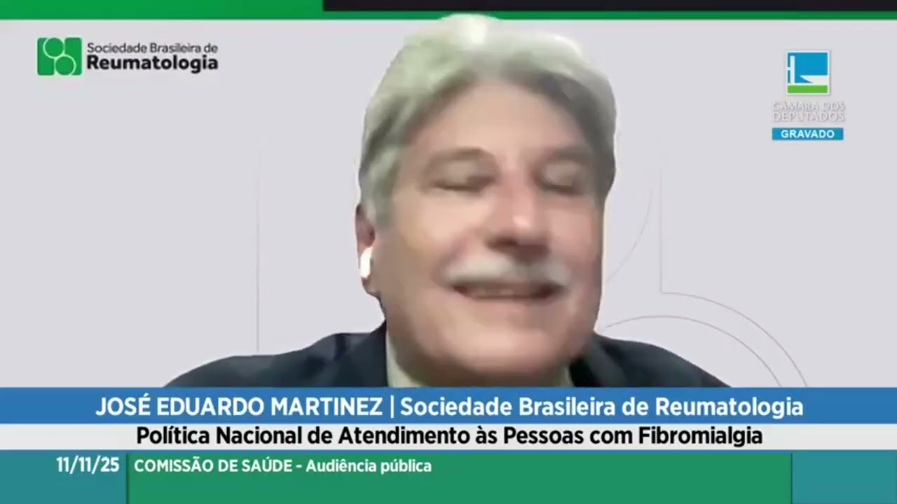 TV Câmara São Paulo | Politica Nacional às pessoas com fibromialgia - Dr José Eduardo Martinez