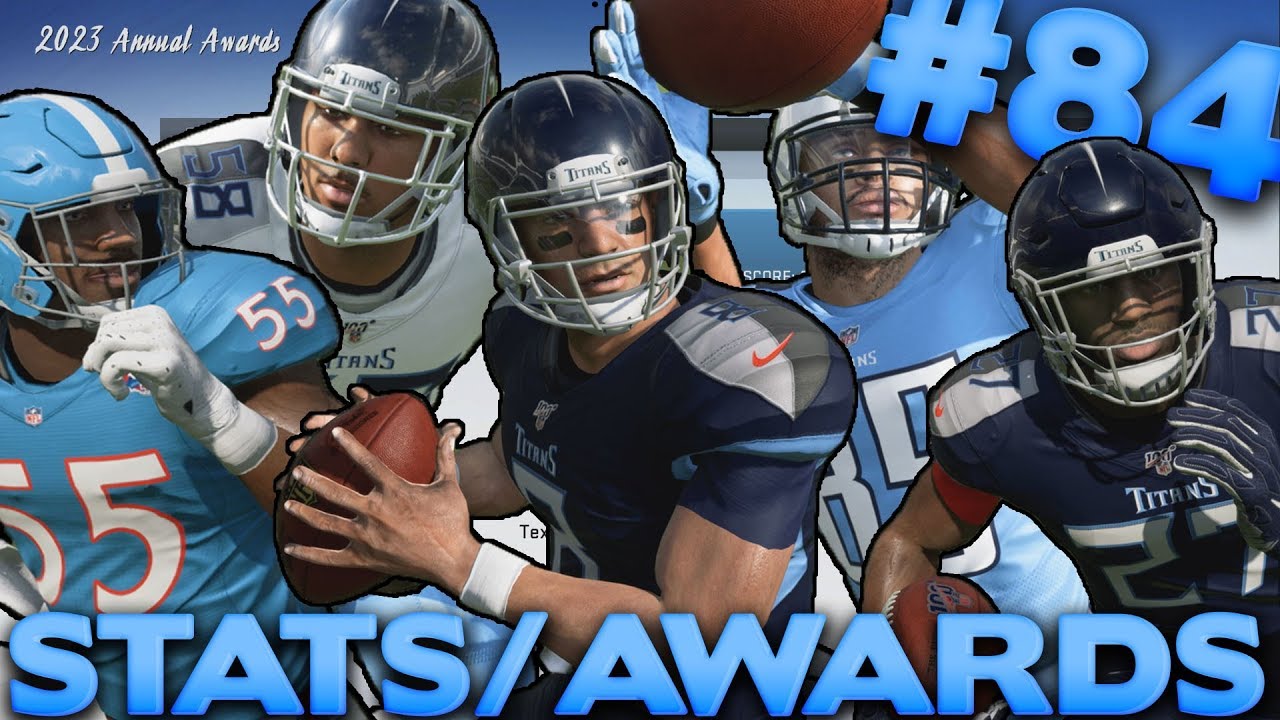 Did Mariota Finally Win MVP? Madden 20 Tennessee Titans Franchise Ep.84 Stats and Awards!