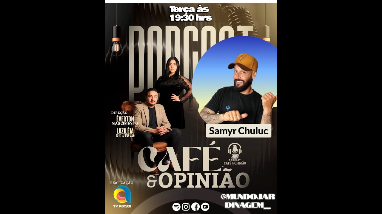 Transmissão ao vivo de Programa Café & Opinião - Samyr Chuluc: Jardimagem que viraliza em Limeira
