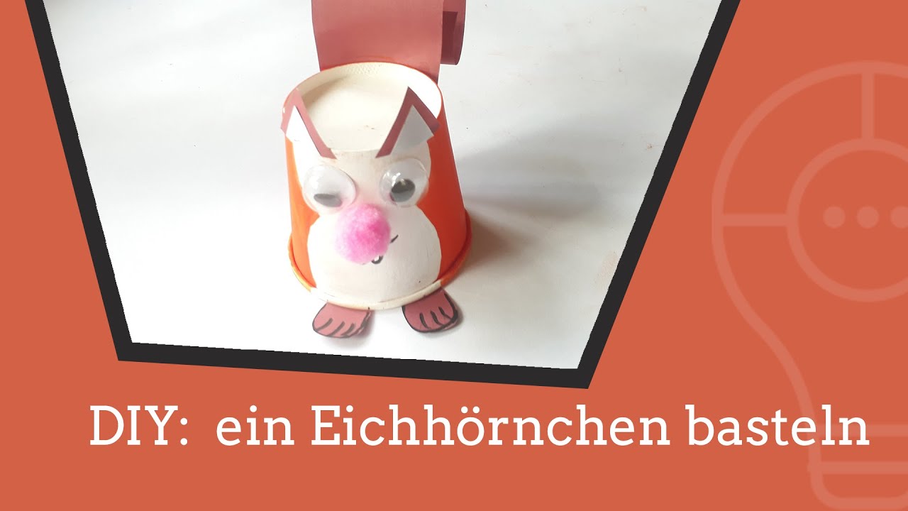 DIY: ein Eichhörnchen basteln