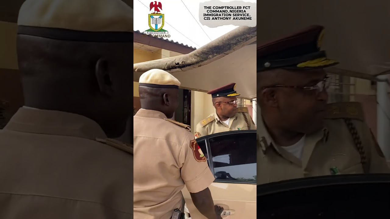 THE COMPTROLLER FCT COMMAND, NIGERIA IMMIGRATION SERVICE, CIS ANTHONY AKUNEME.