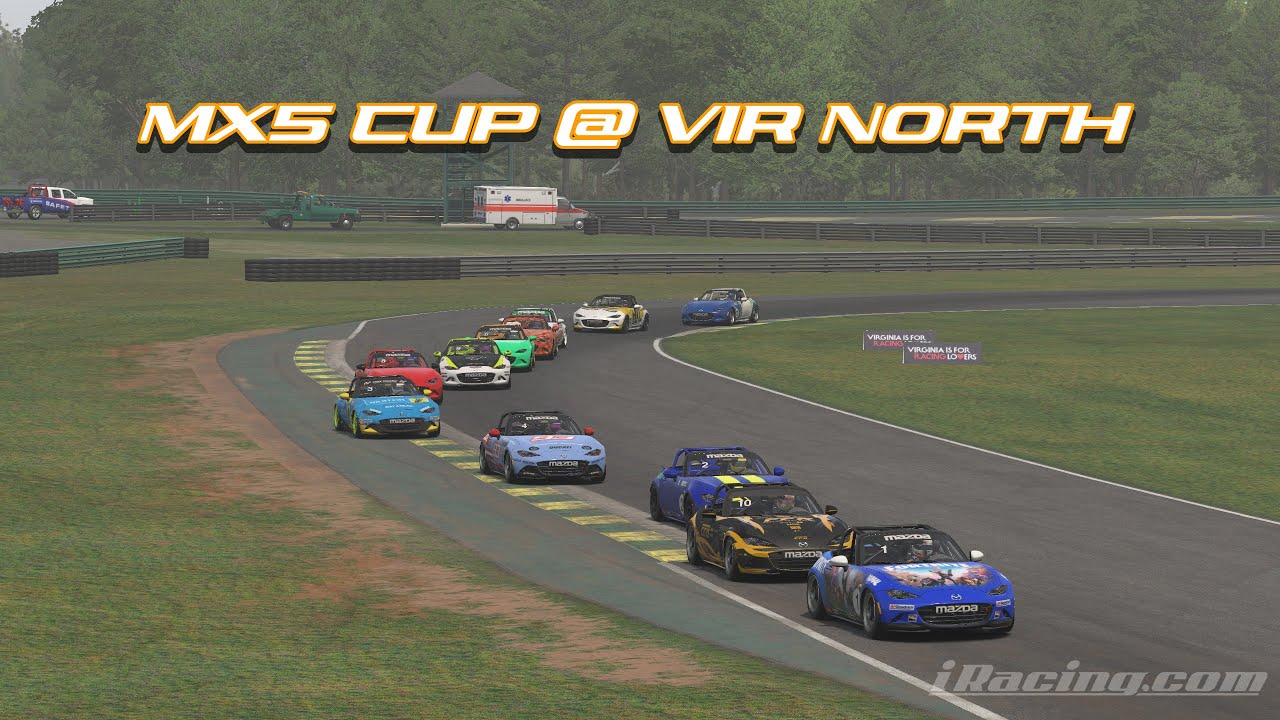 iRacing - MX 5 Cup @ VIR North Race 1