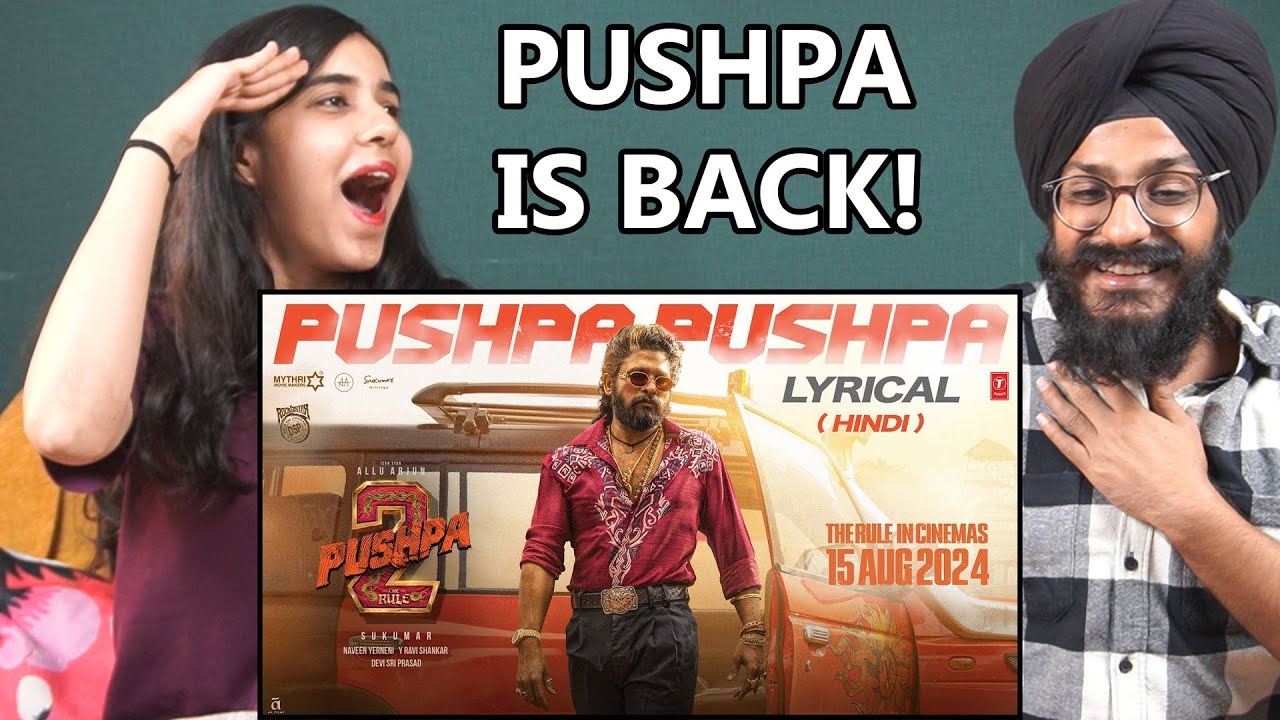 PUSHPA PUSHPA 2 The Rule Reaction| Allu Arjun |Sukumar |Rashmika |Mika,Naksh |Fahadh F |DSP