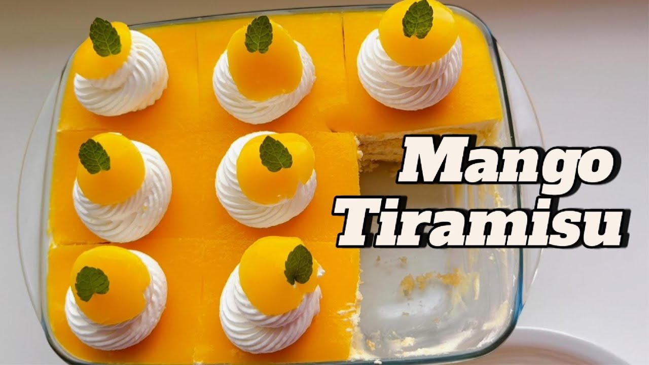 Mango Tiramisu That Tastes Incredible