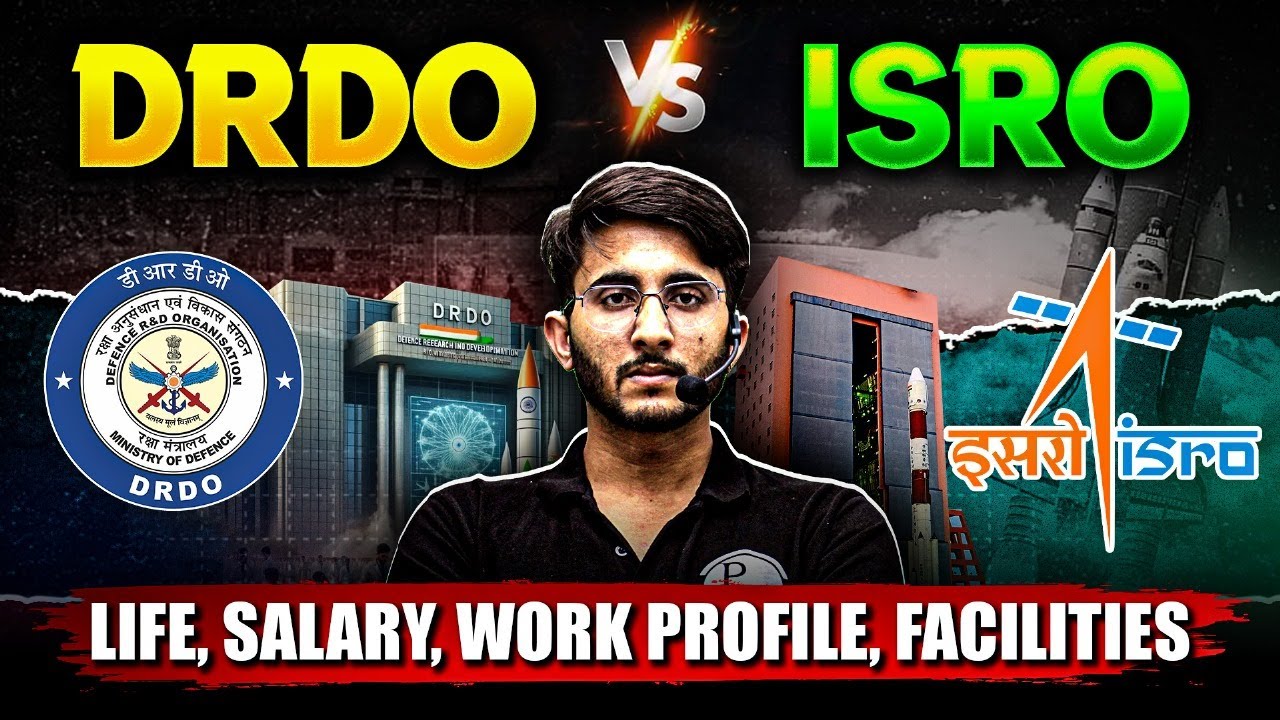 DRDO vs ISRO | Life | Salary | Work profile | Facilities | Details Comparison