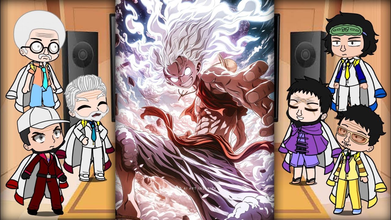 Admirals React's To Luffy & Strawhat Pirates🔥.