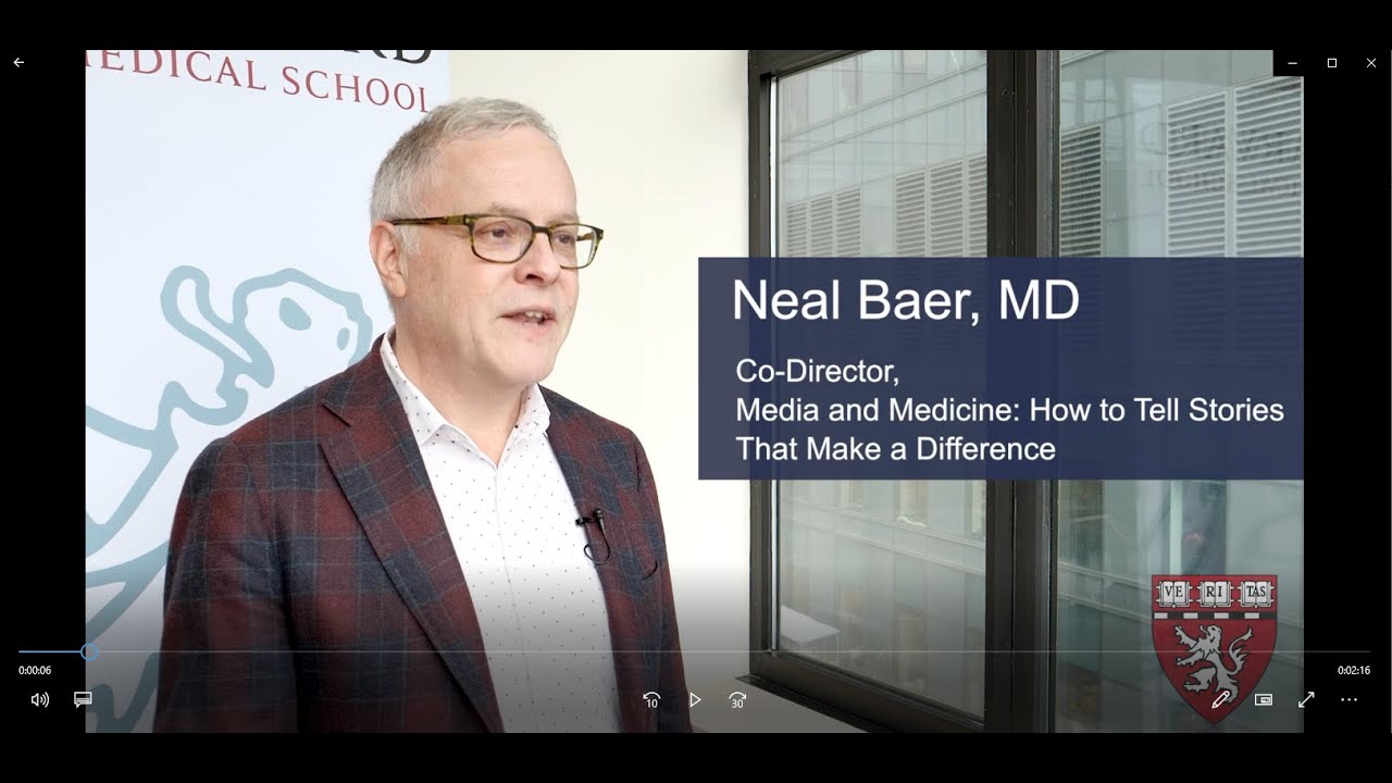 Media and Medicine:  How to Tell Stories That Make a Difference