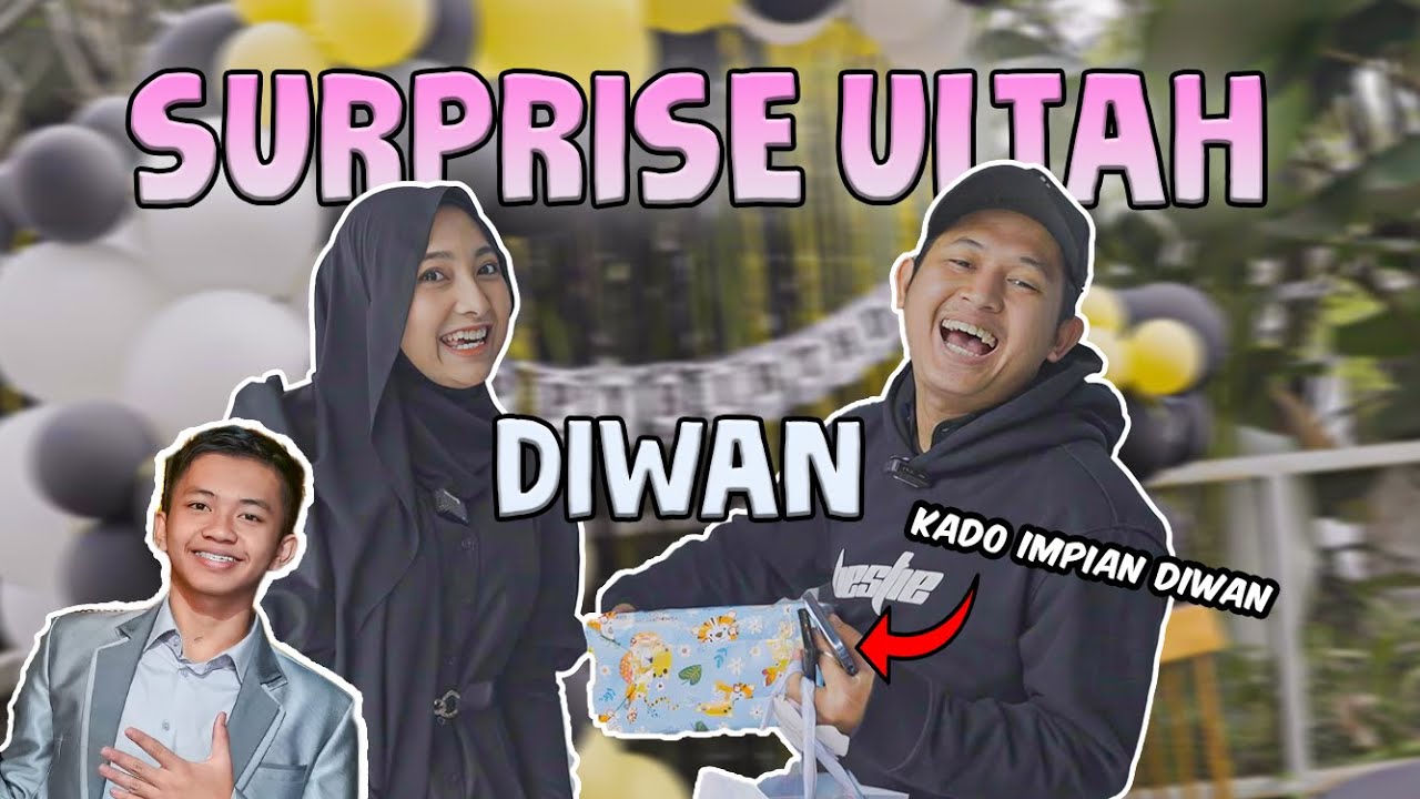 Seru Banget Acara Ulang Tahun Diwan | fikri dan zura