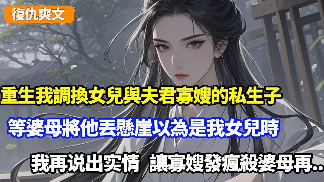 重生我調換女兒與夫君寡嫂的私生子，等婆母將他丟懸崖以為是我女兒時，我再说出实情，讓寡嫂發瘋殺婆母再