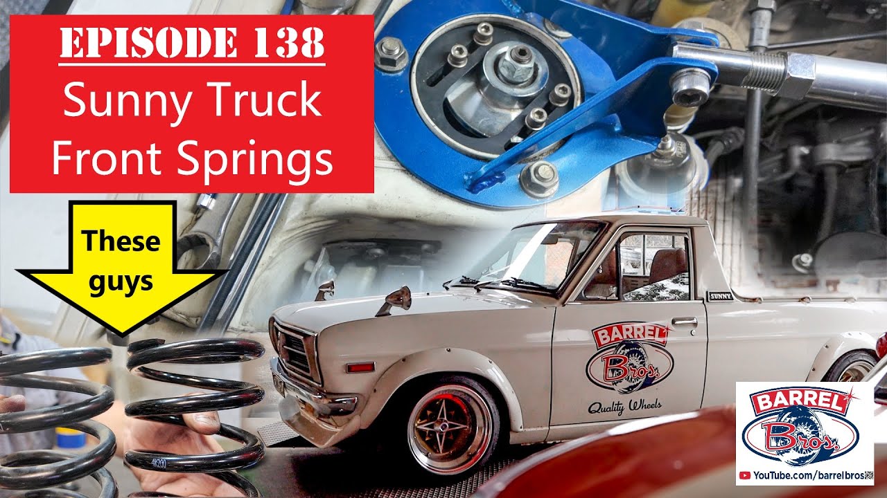 138. Sunny Truck Front Springs. (Datsun 1200 ute)