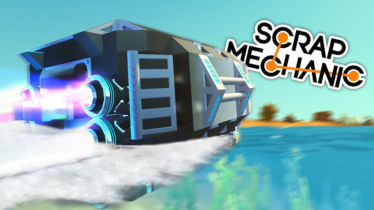 SCRAP SURFER Let's build 2/4 Scrap Mechanic FR