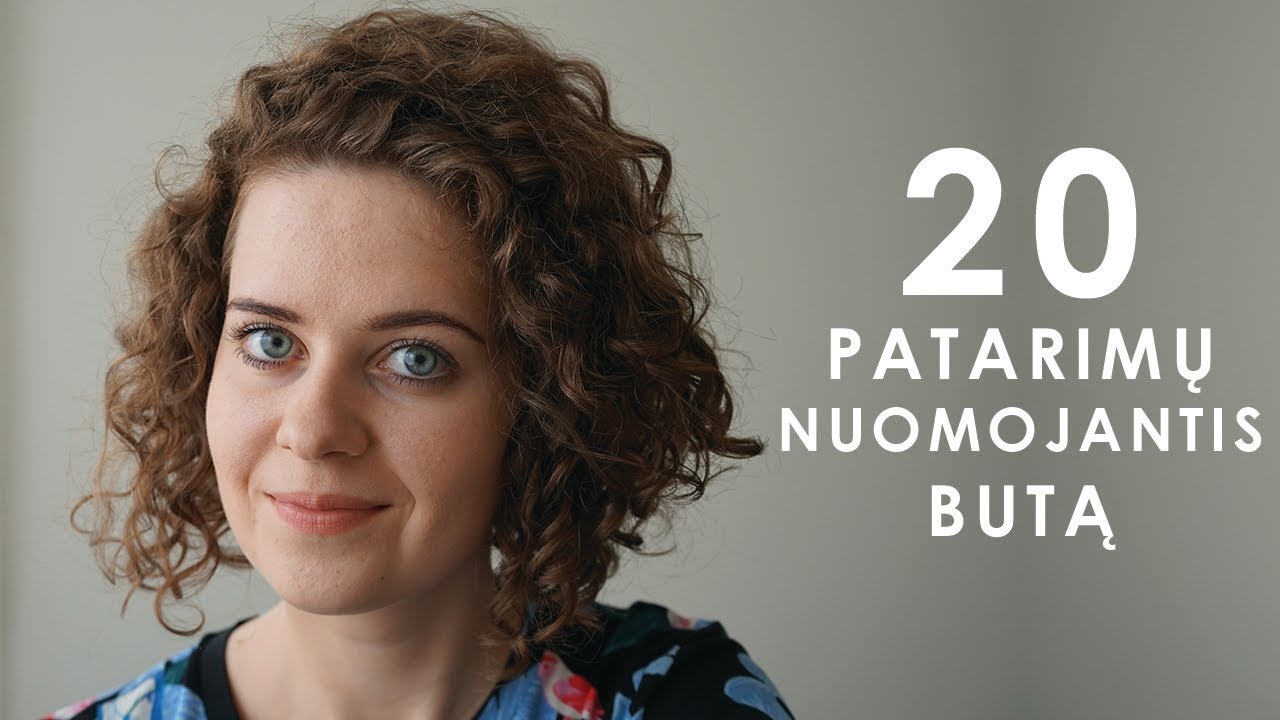 20 PATARIMŲ, NUOMOJANTIS BUTĄ / E-interjeras.lt - Evelina
