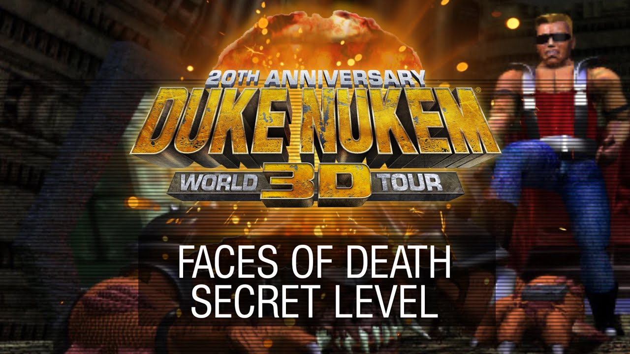 Duke Nukem 3D World Tour - L.A. Meltdown (Faces Of Death) Secret Level Playthrough
