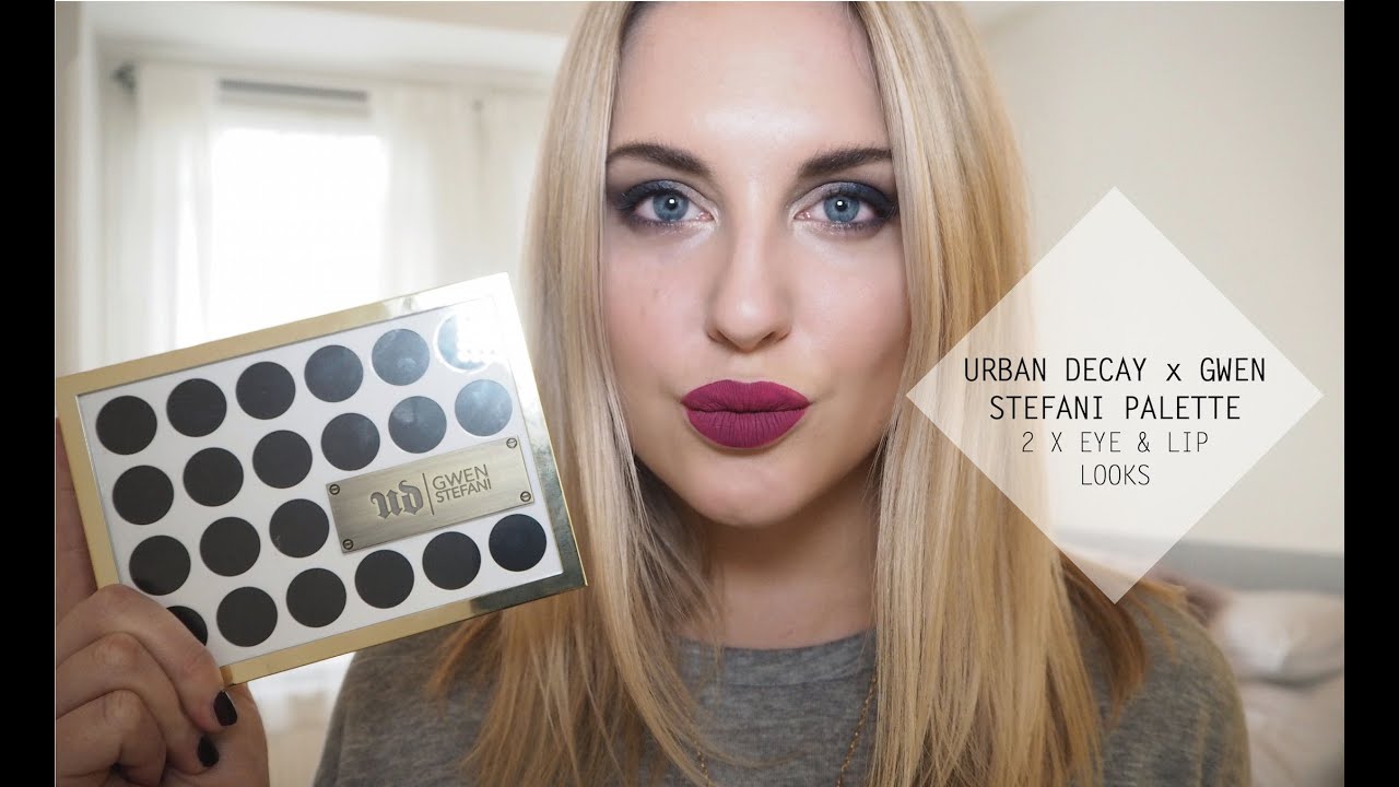 Urban Decay x Gwen Stefani Palette Quick Tutorial: Day to Night Eye & Lip Looks || Style Lobster