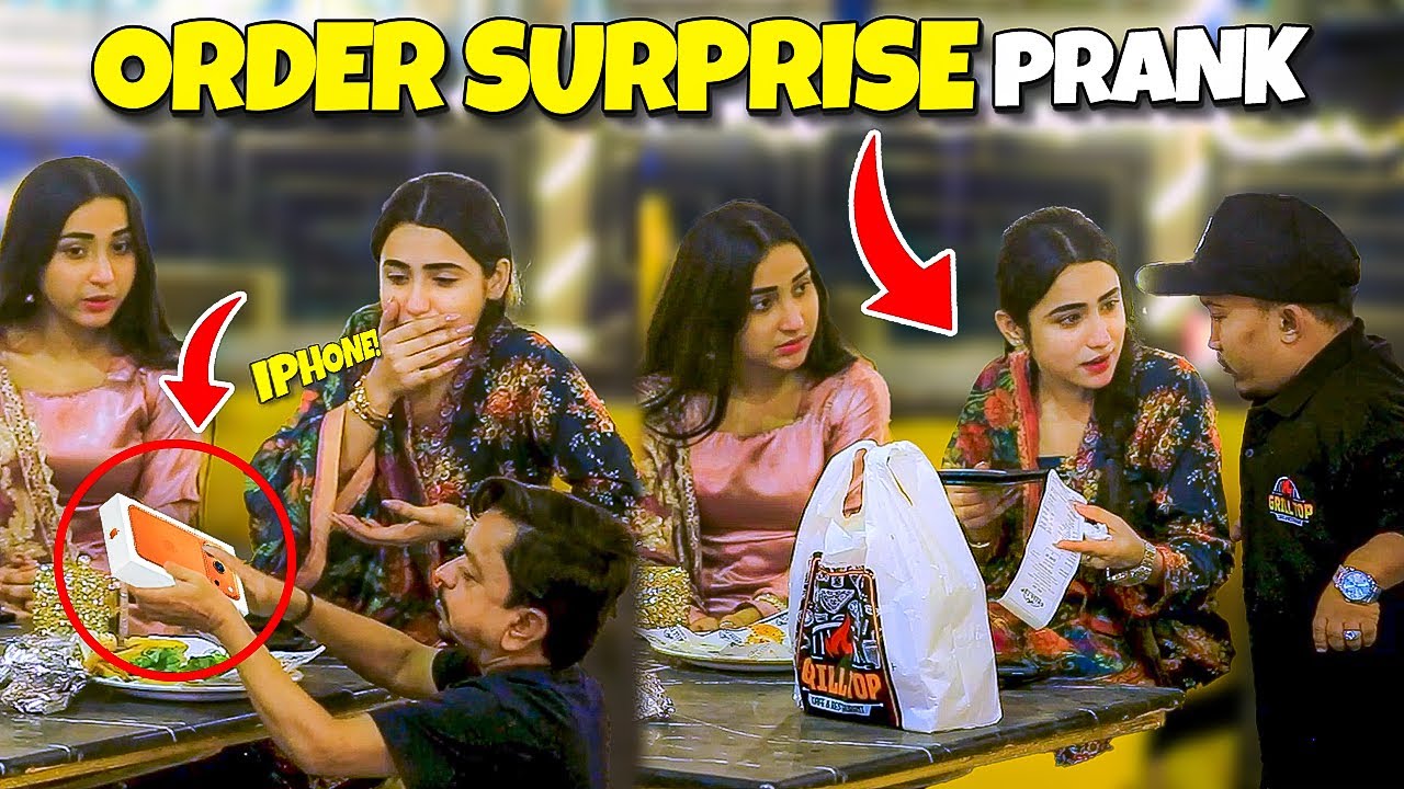 Surprise Order Prank On Cute Girl - | @NewTalentOfficial