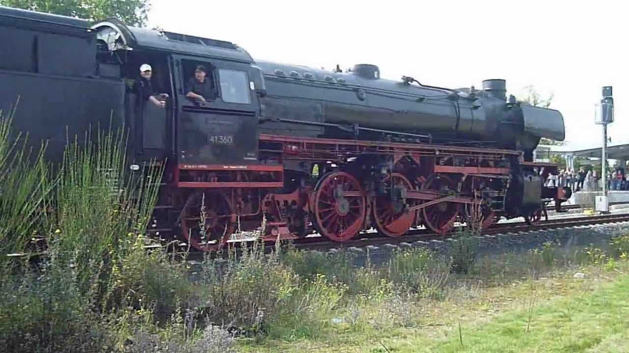 Plandampf im Münsterland (mit 41 360, 38 2267 und 78 468) (HD)