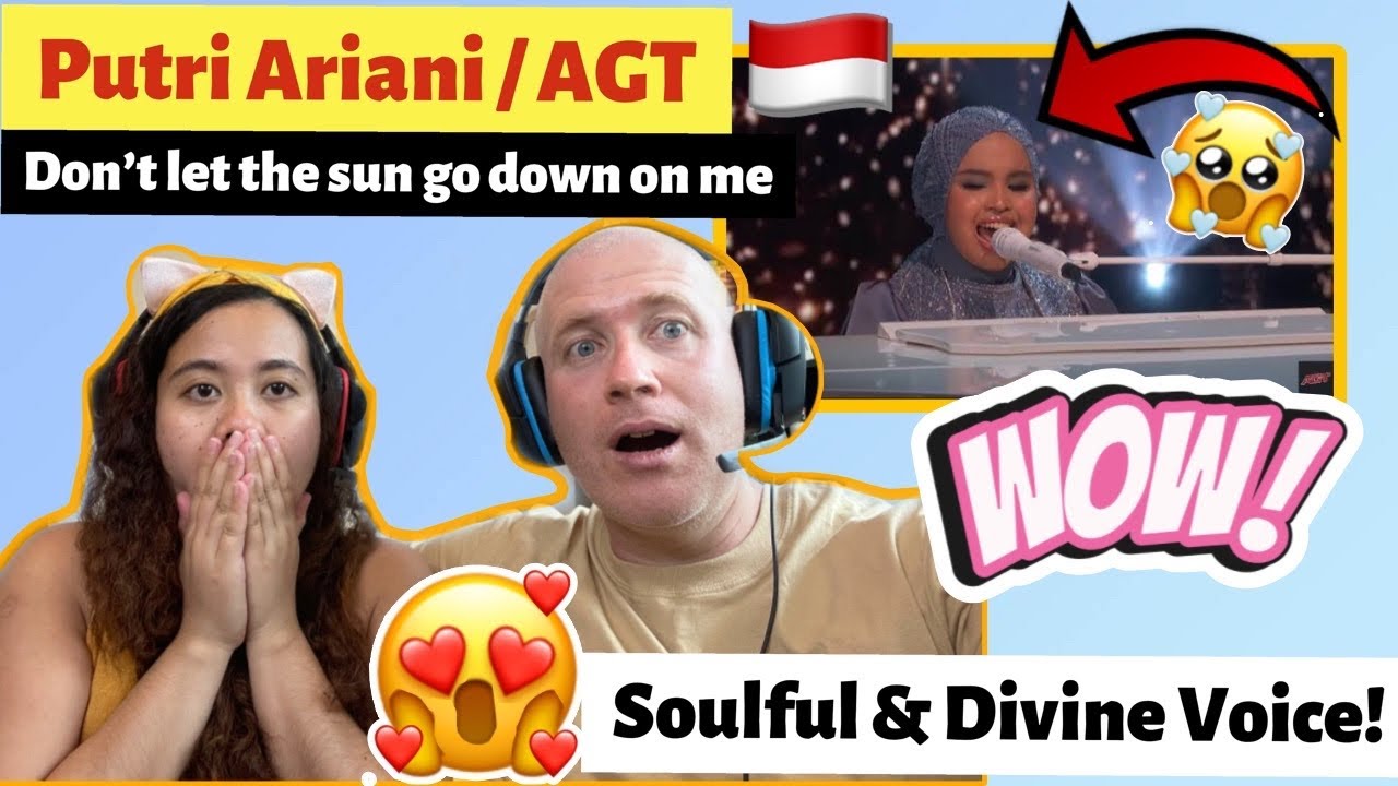 Путри Ариани ошеломляет песней «Don't Let The Sun Go Down On Me» | Реакция на финал AGT 2023!🇮🇩