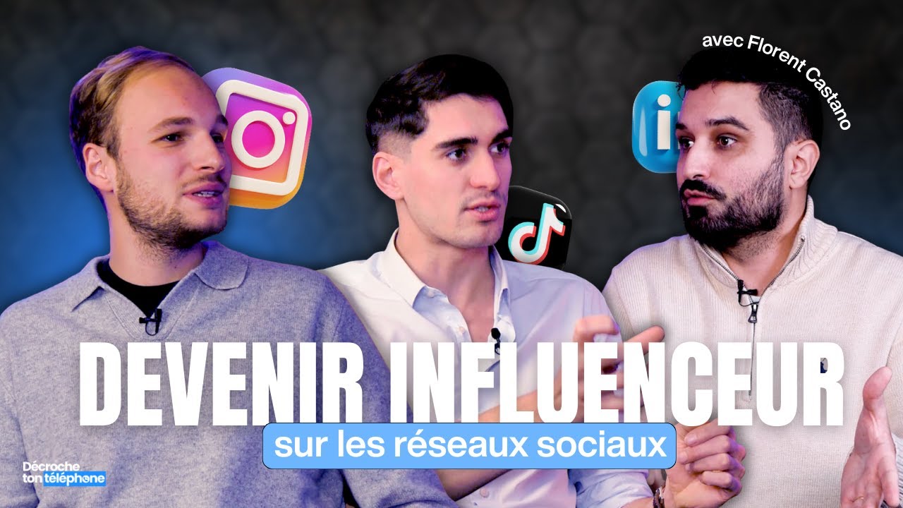 Aulasinho : Devenir influenceur sur les r&eacute;seaux sociaux - D&eacute;croche ton t&eacute;l&eacute;phone