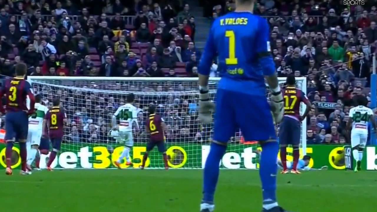 FC Barcelona vs Elche 4 0 All Goals  Full Highlights HD