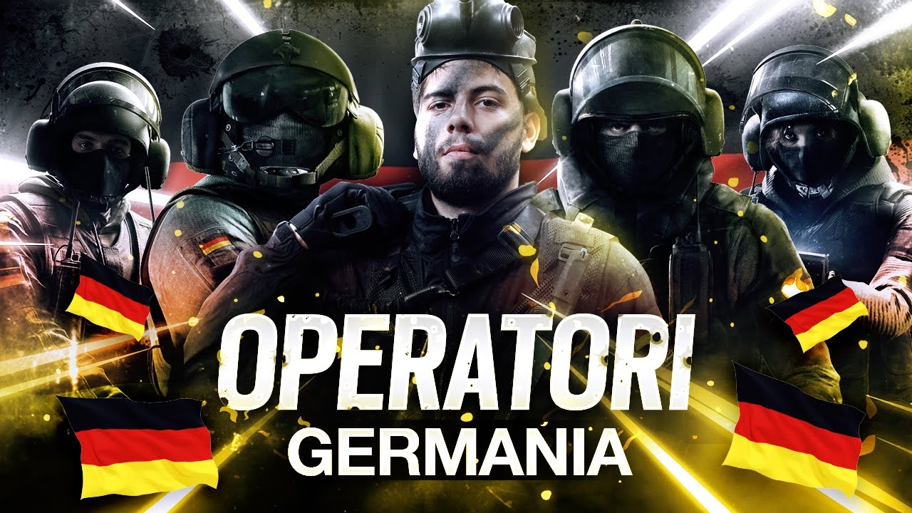 LE NAZIONALI DI RAINBOW SIX - OPERATORI GERMANIA
