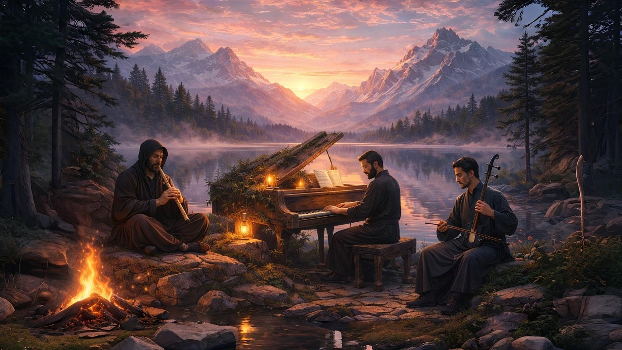 8 Hours of Deep Healing: Hüseyni Makam Ney & Piano for Sleep and Anxiety Relief