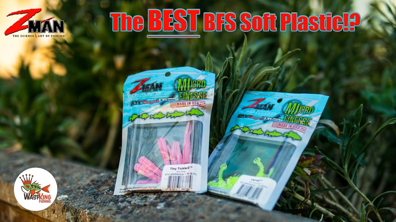 NEW Z-Man Micro Finesse!!! - The PERFECT BFS Lures? Tiny TicklerZ and LarvaZ FIRST LOOK!!