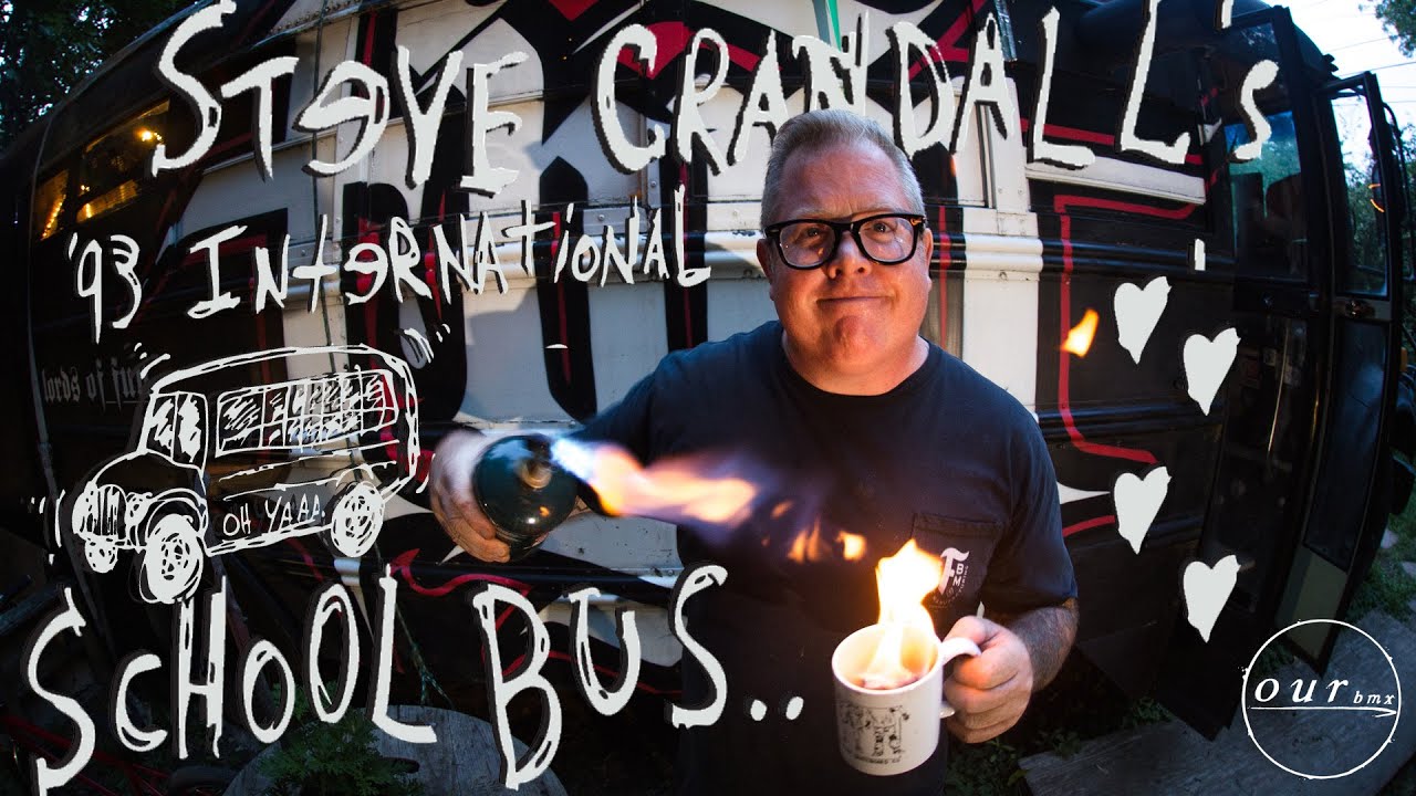 THE ULTIMATE BMX BUS - STEVE CRANDALL'S HOME ON WHEELS