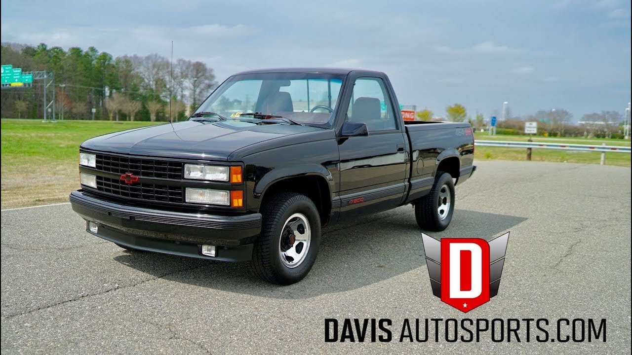 Davis AutoSports 1990 Chevy Pick Up 454 SS / ONLY 00016 Miles / For Sale