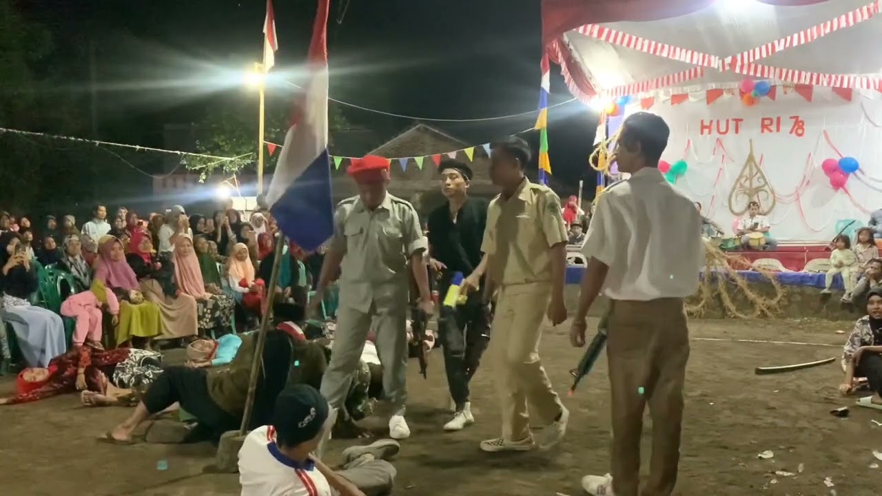 Juara 1 Perform DRAMA MUSIKAL LUCU . JUDUL : PERJUANGAN BELUM USAI / 17 Agustus 2023