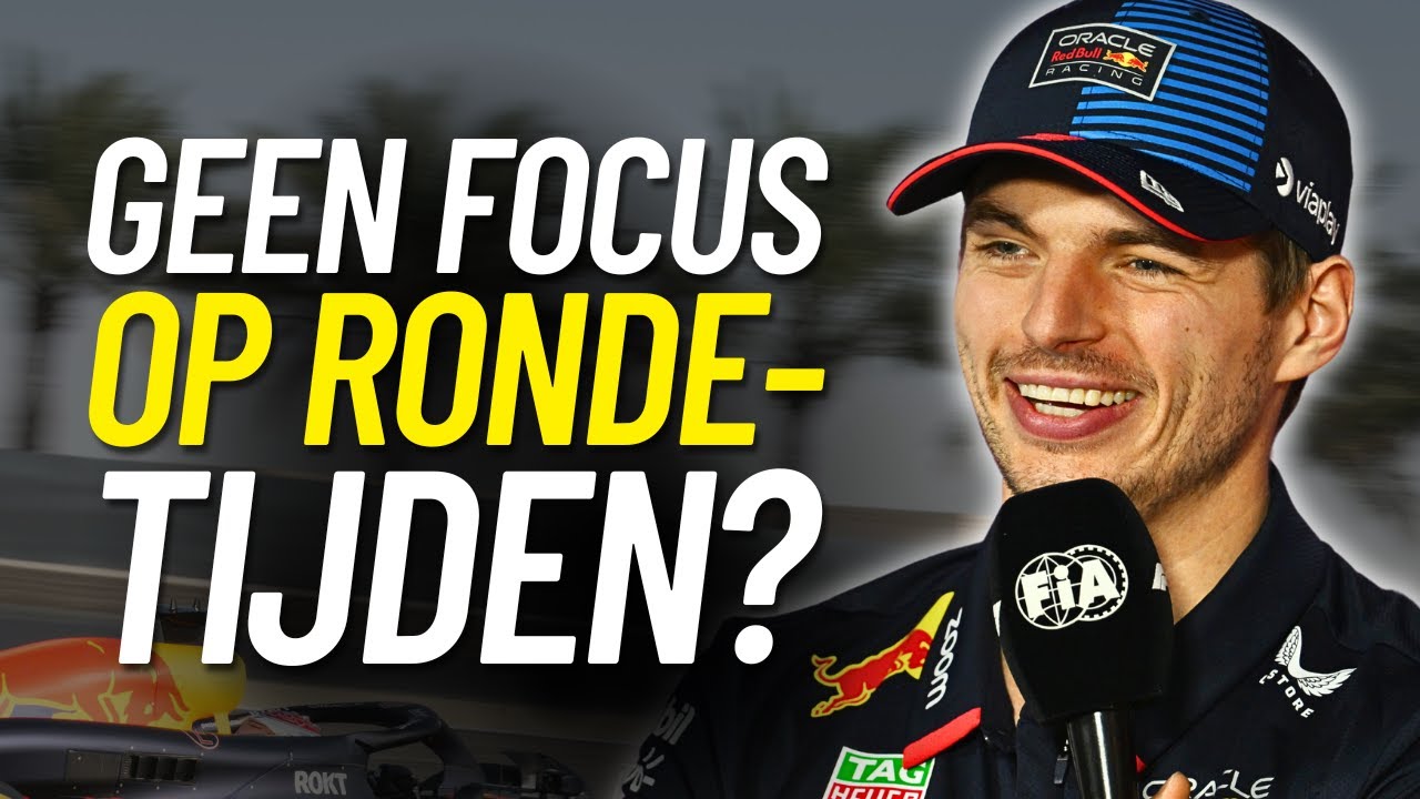 F1-update: Dit zeggen de data over Max Verstappen, Ferrari en de F1-testdagen in Bahrein