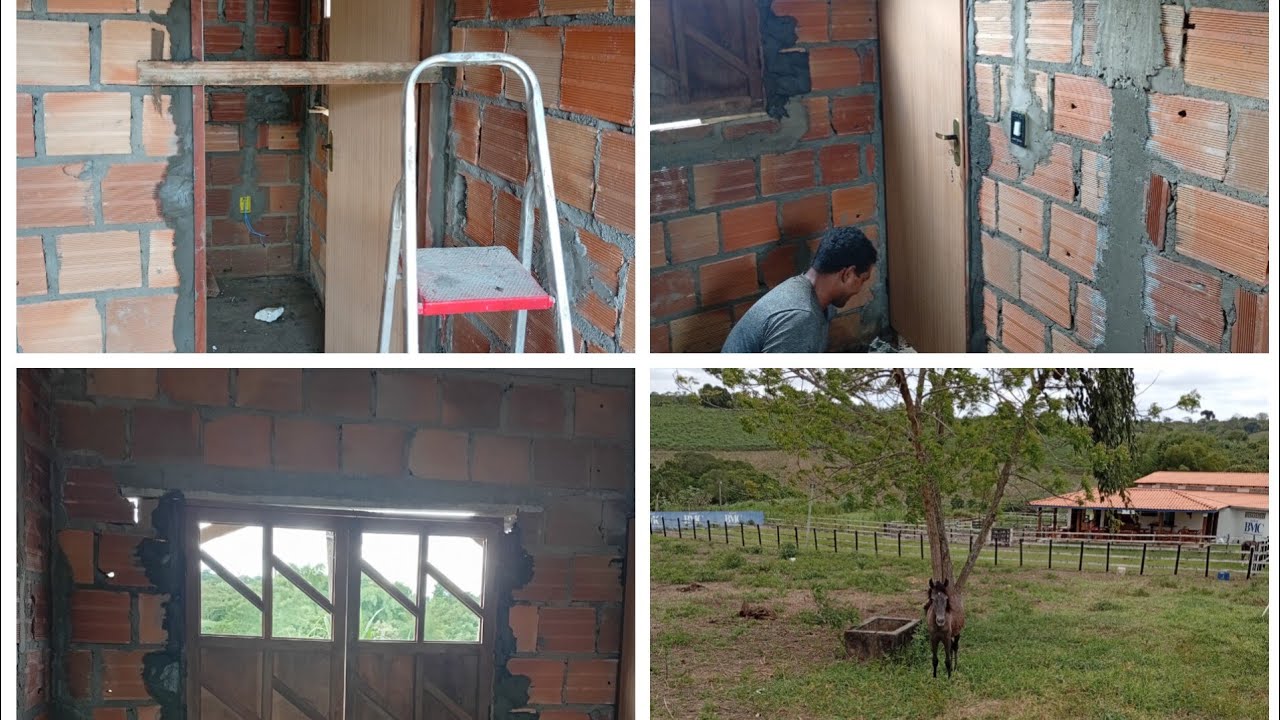 A OBRA NÃO PARA: CASA GANHANDO FORMA!
