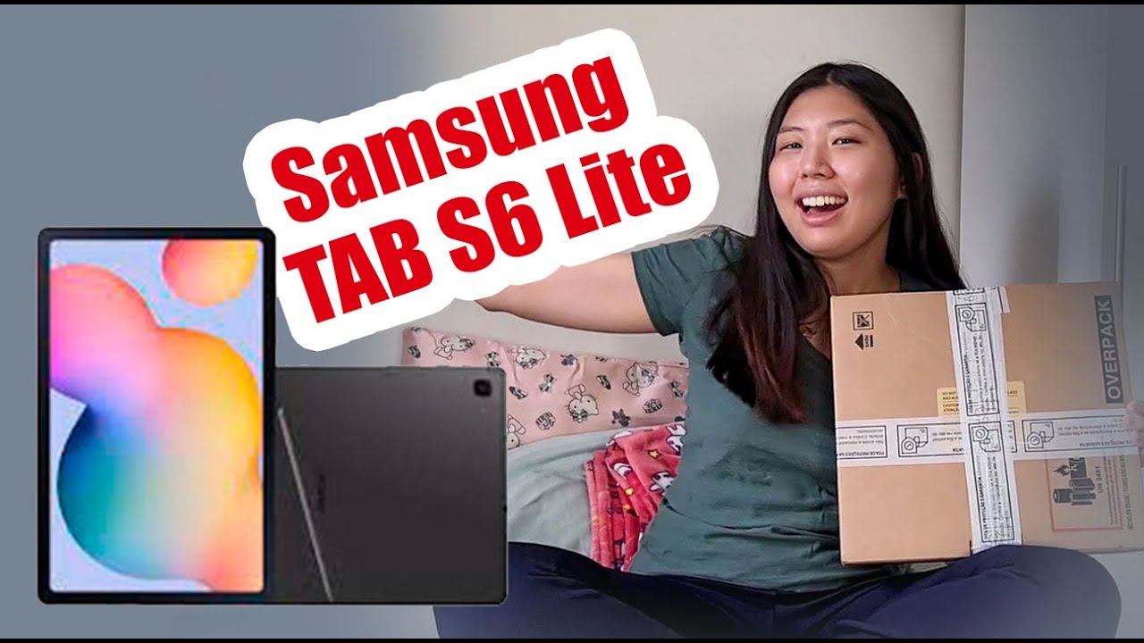 TABLET S6 LITE | UNBOXING | Melhora os estudos | Hi Lelê