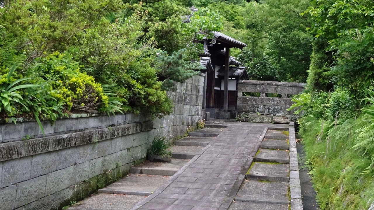 古い町並　　伊佐市大口里　　鹿児島県