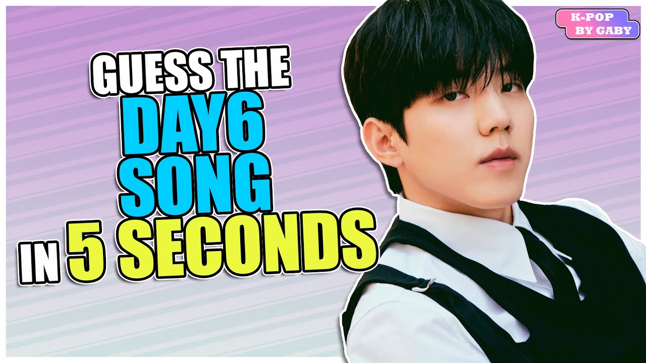 CAN YOU GUESS THESE DAY6 SONGS IN 5 SECONDS? 🔊🎶 | KPOP QUIZ | DAY6 QUIZ |