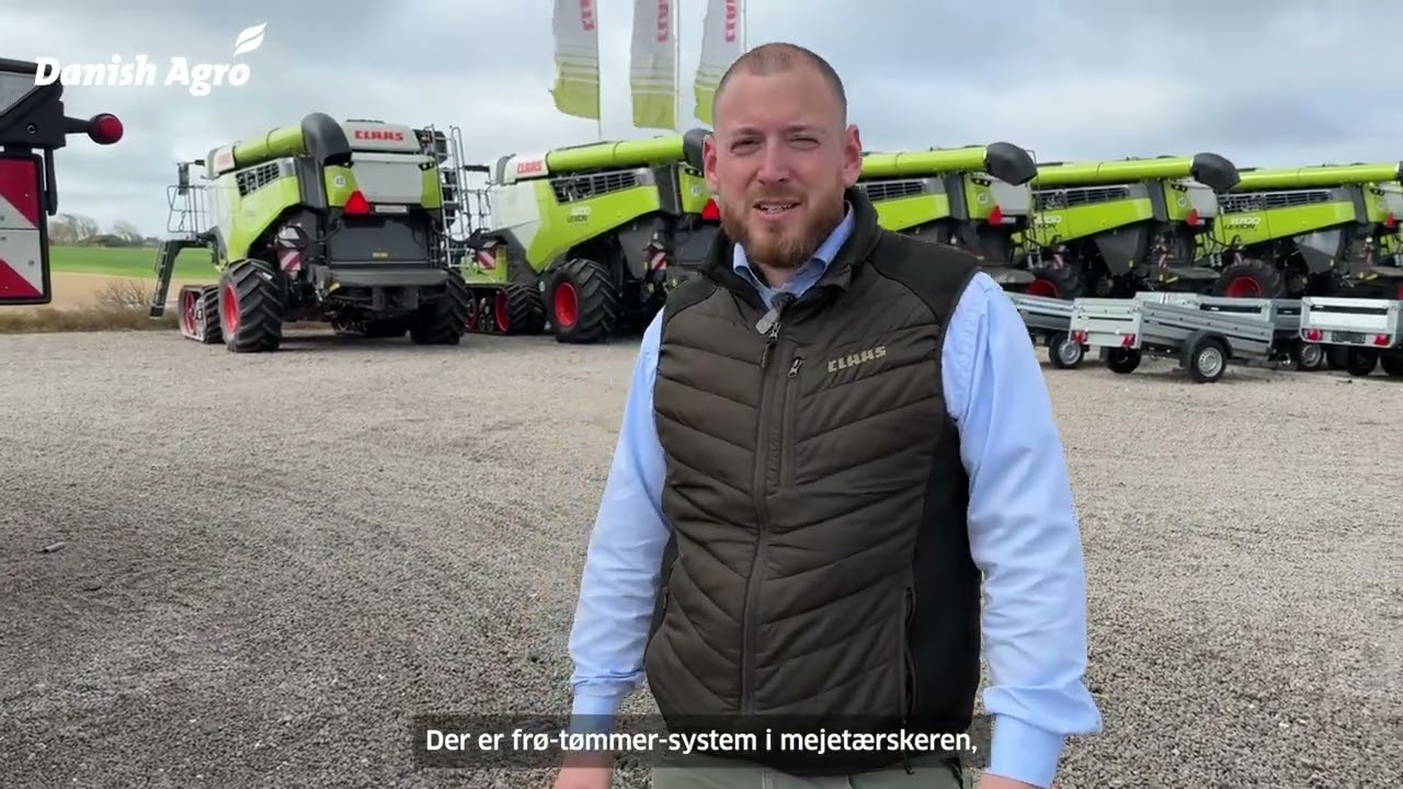 Tærsker-Torsdag 🚜 9 nye CLAAS TERRA TRACK, én brugt LEXION 8900 TT og et skærbordstilbud!