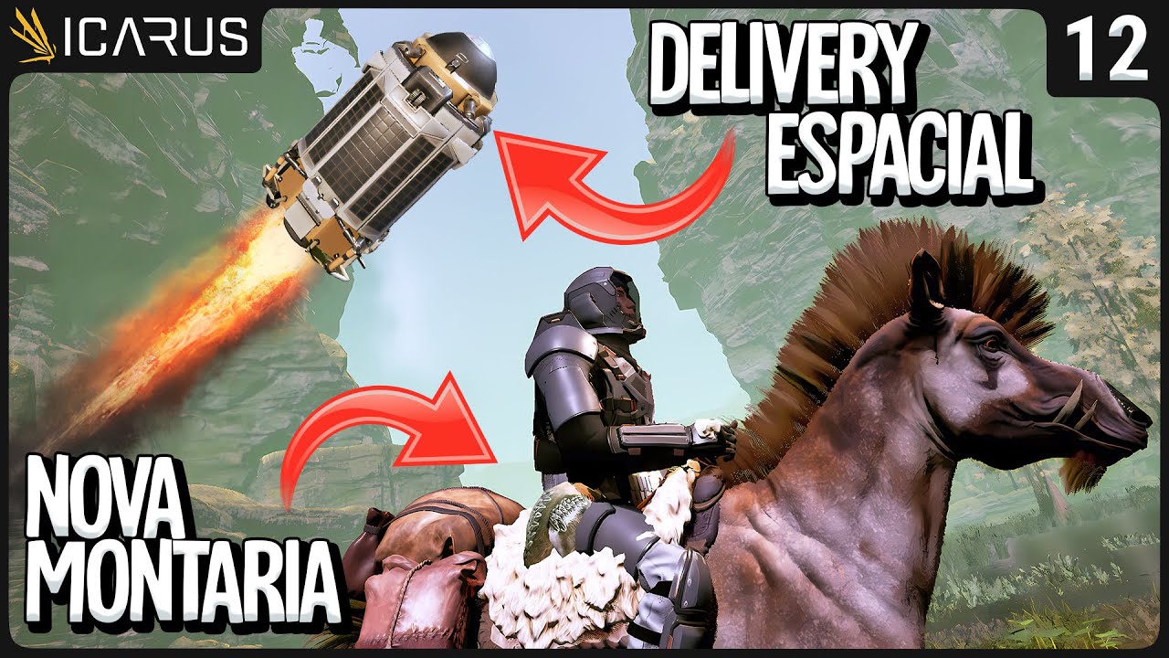 DELIVERY ESPACIAL e TERRENUS, NOVA MONTARIA! - ICARUS