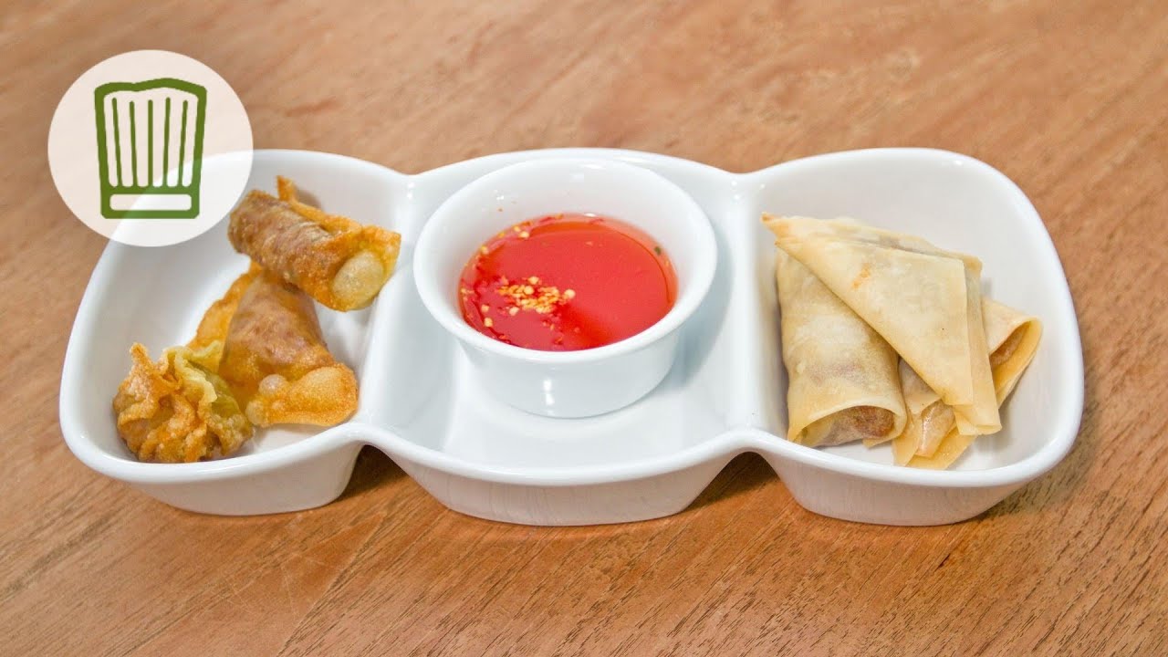 Frühlingsrollen, Wan Tans und andere asiatische Teigtaschen #chefkoch