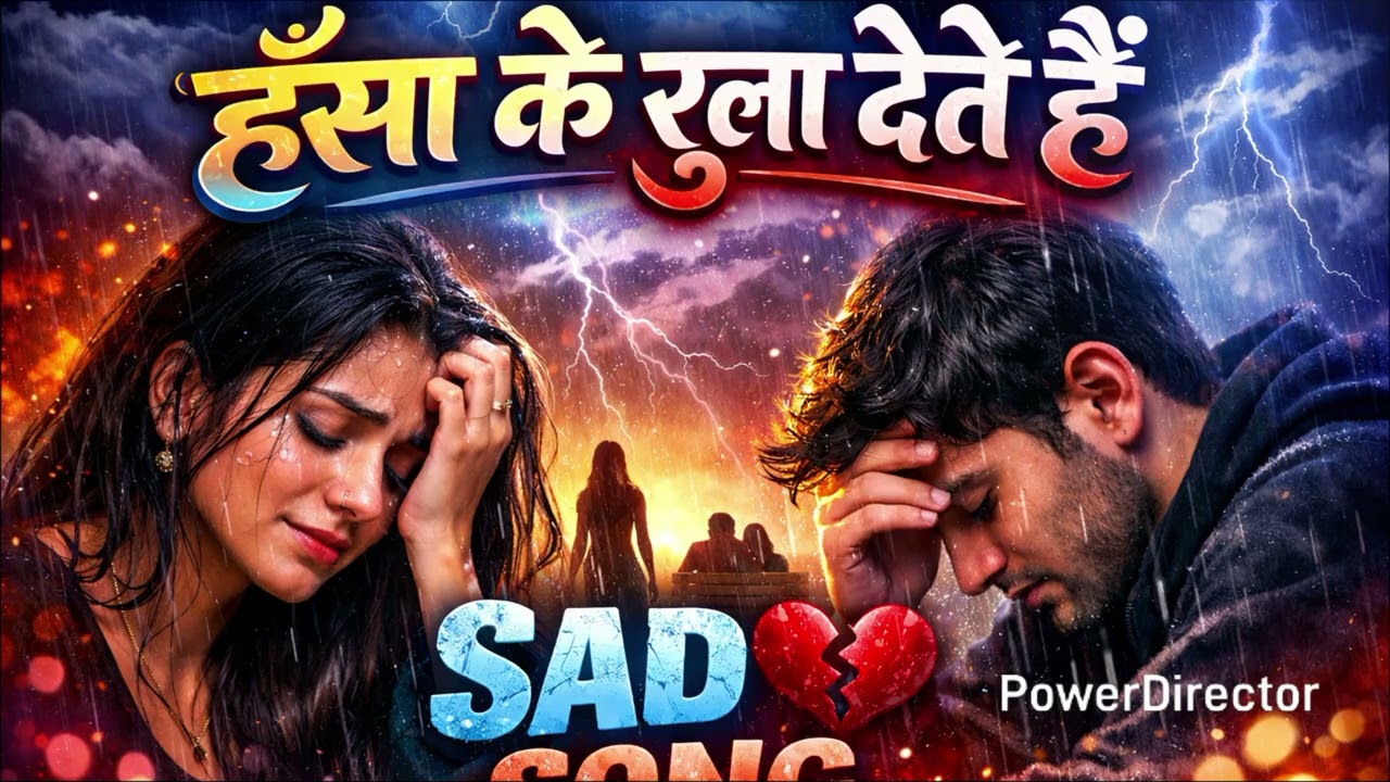 हंस के रुला देते हैं | Hans Ke Rula Dete Hain 💔 | Heart Touching Hindi Song | Sad Love Song
