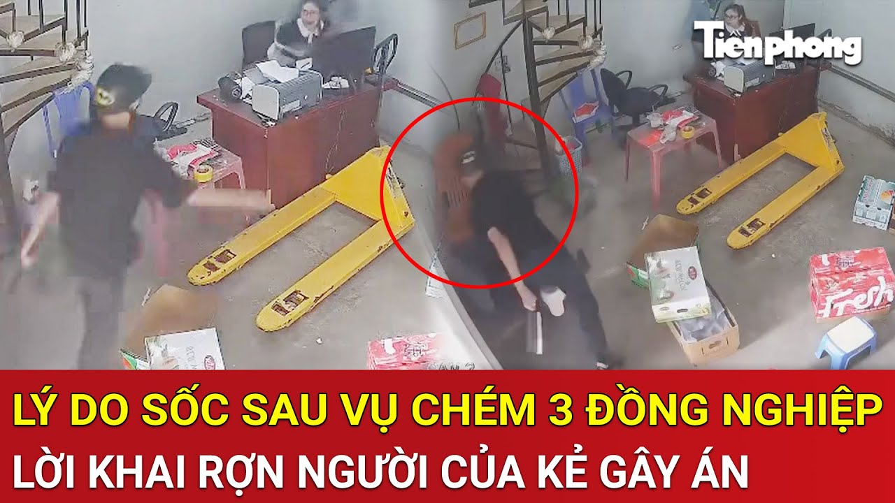 Lý do sốc sau vụ chém 3 đồng nghiệp ở Hải Phòng: Lạnh gáy lời khai rợn người của kẻ gây án