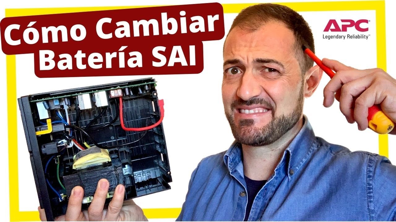 🔌 ¿Qué es un SAI? ¿Cómo funciona? 🔋 Cambio de Batería 🔋 [APC500 + APC700 + APC950 + APC1400]