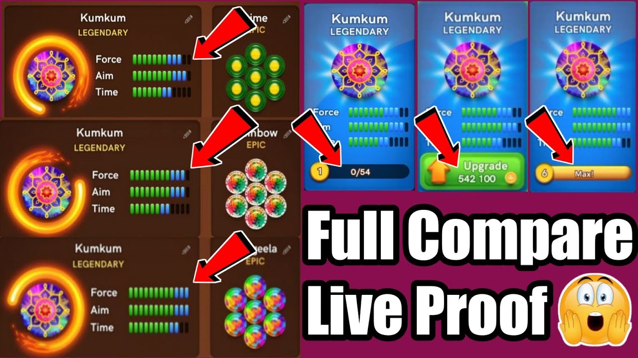 Kumkum Striker Full Max Trick🔥||Kumkum Striker Full Compare🔥||New Legendary Striker🔥||