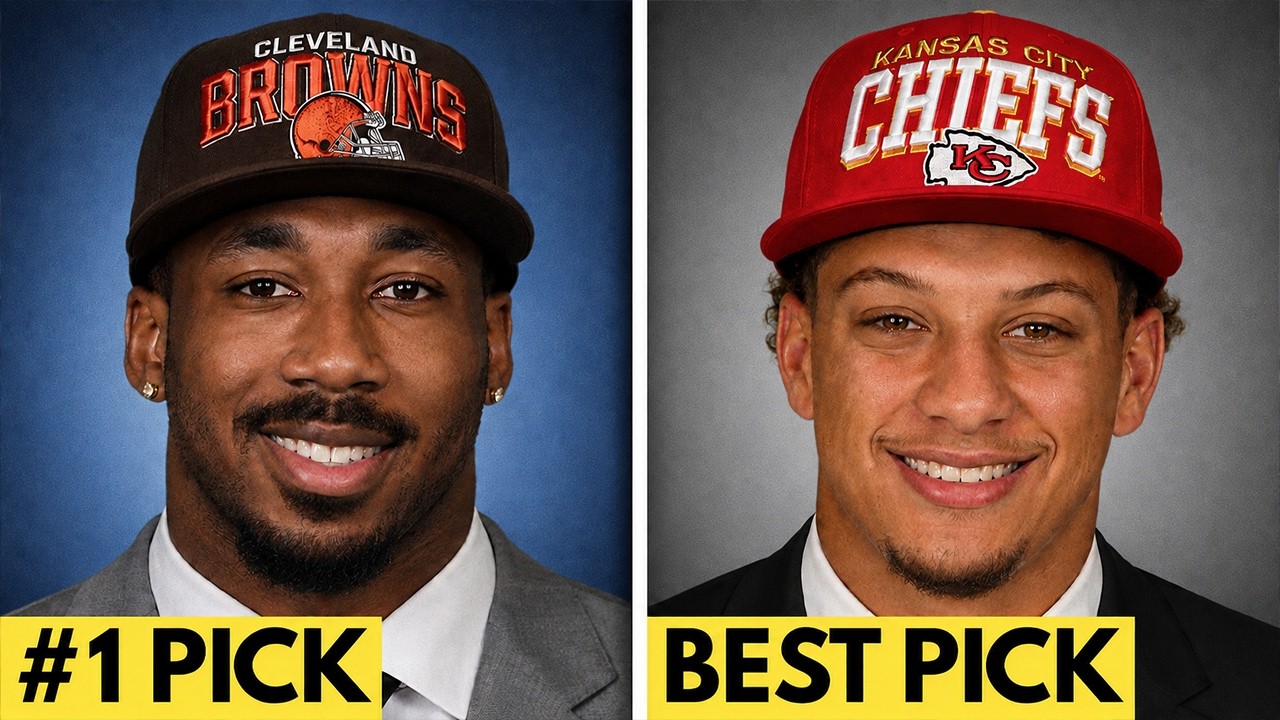 FIRST VS BEST Pick From Every NFL Draft Since 2016