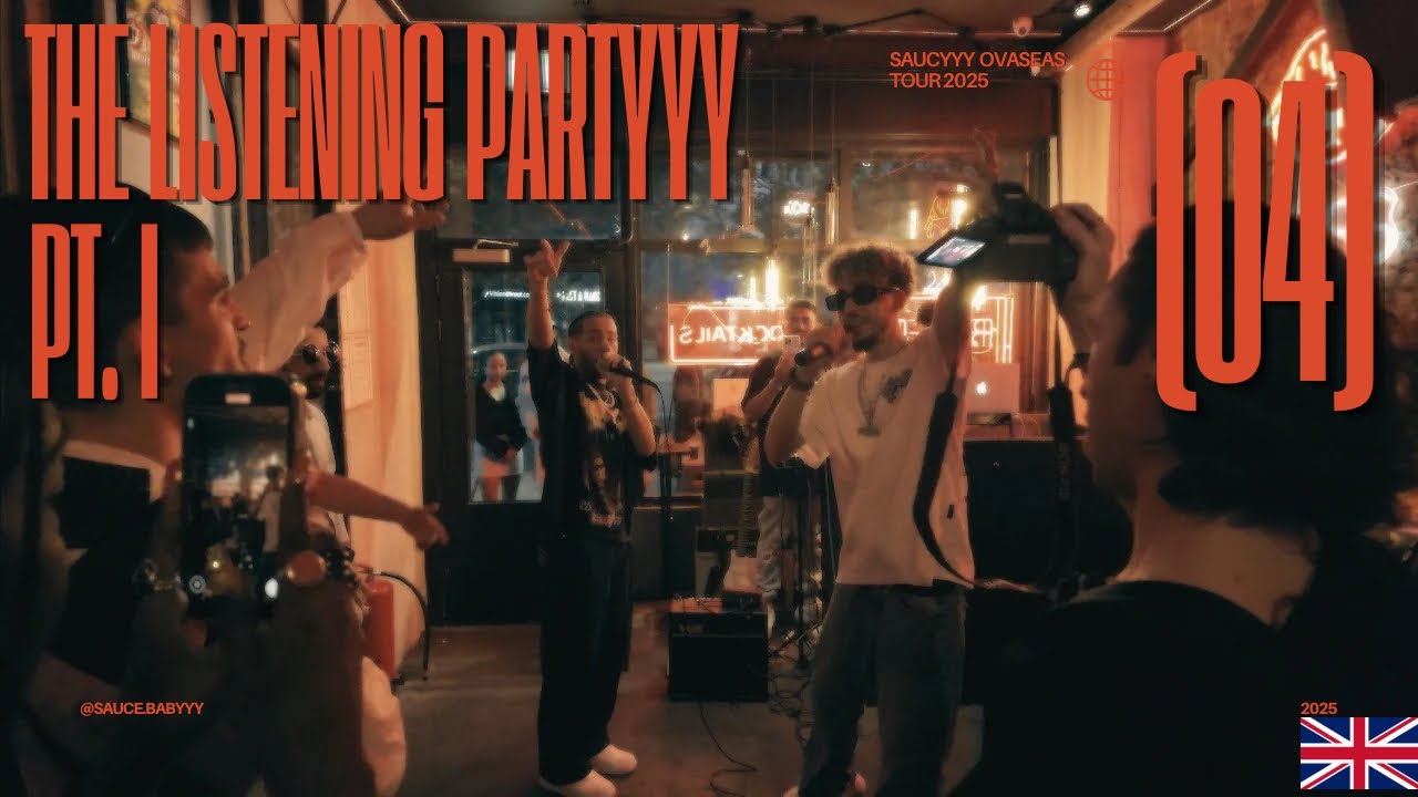 Saucyyy OvaSeas Tour : Episode IV - The Listening Partyyy PT. 1
