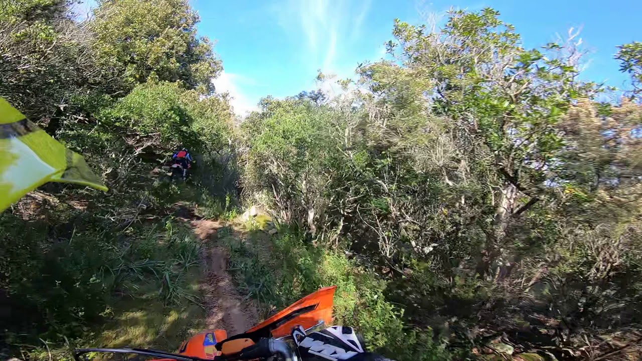 Enduro motorcycle trouble Make