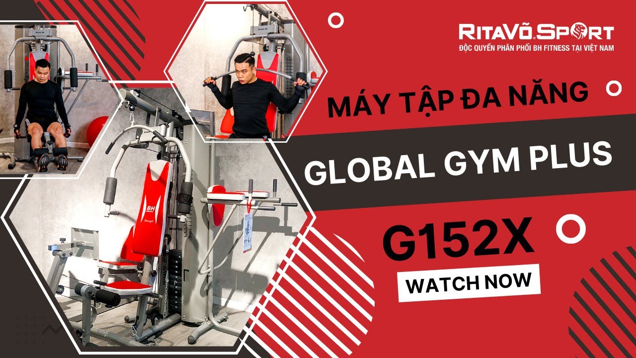M&Aacute;Y TẬP ĐA NĂNG GLOBAL GYM PLUS G152X | RITAV&Otilde; SPORT