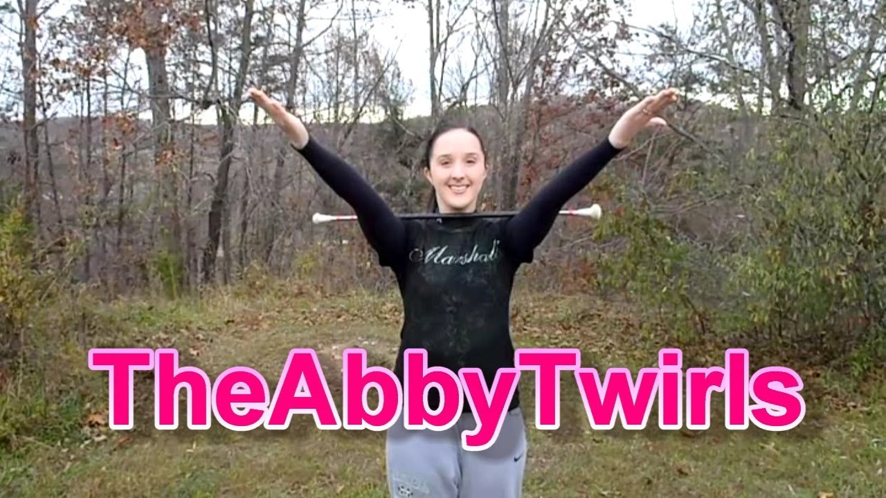 Roly-Poly - Novice Baton Twirling - How to Twirl a Baton - TheAbbyTwirls