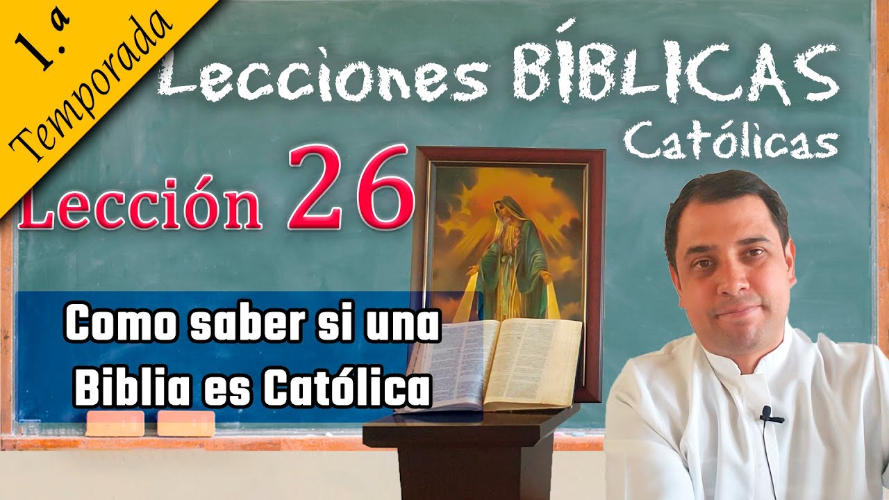 Como Saber si una Biblia es Católica - 📚 Lecciones Bíblicas - Padre Arturo Cornejo ✔️