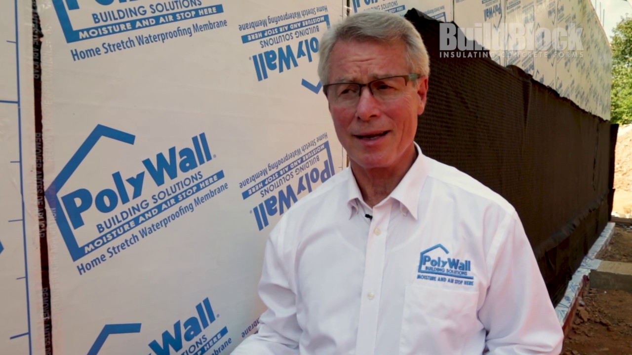 Гидроизоляция ICF с помощью решений PolyWall Building Solutions